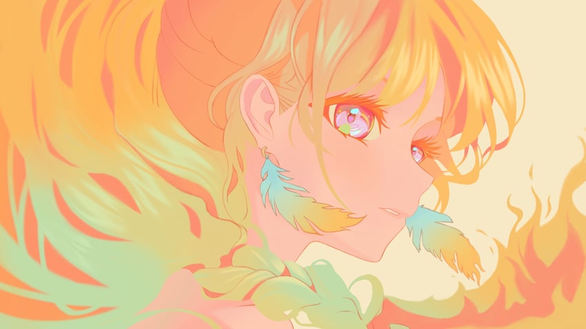 takanashi kiara (hololive and 1 more) drawn by v1v1anite