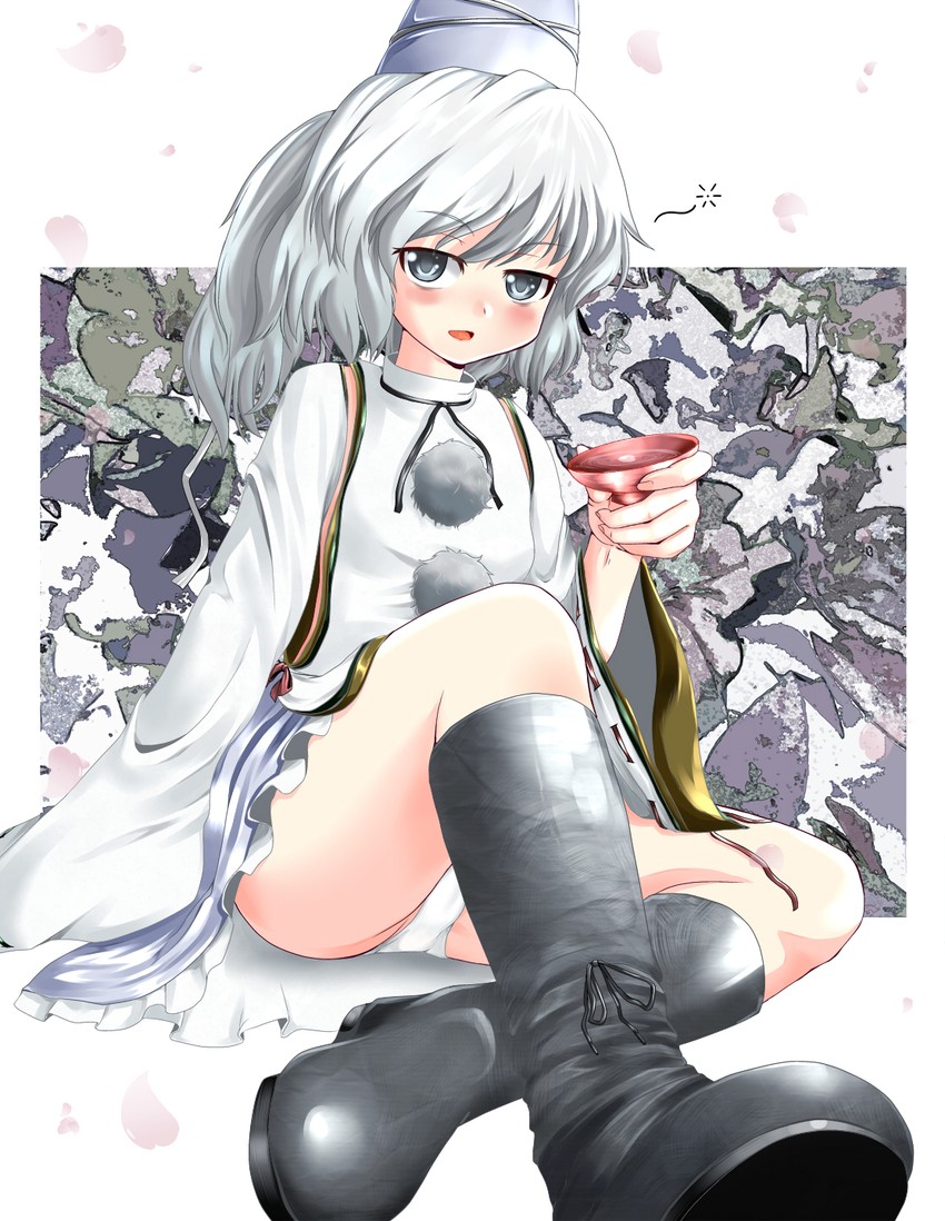mononobe no futo (touhou) drawn by shiina_excel