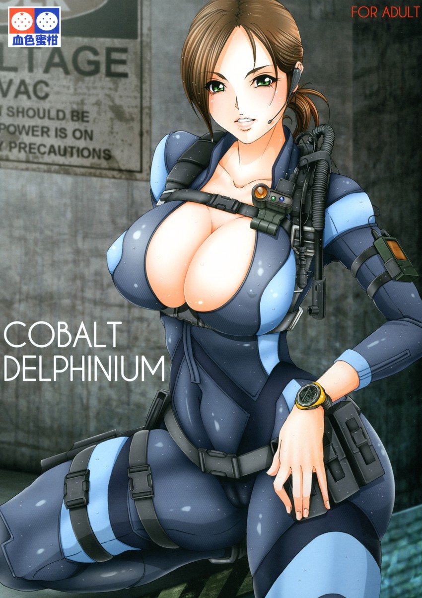 jill valentine (resident evil and 1 more) drawn by kesshoku_mikan