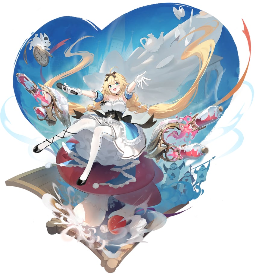alice and le temeraire (azur lane and 1 more) drawn by byulzzi