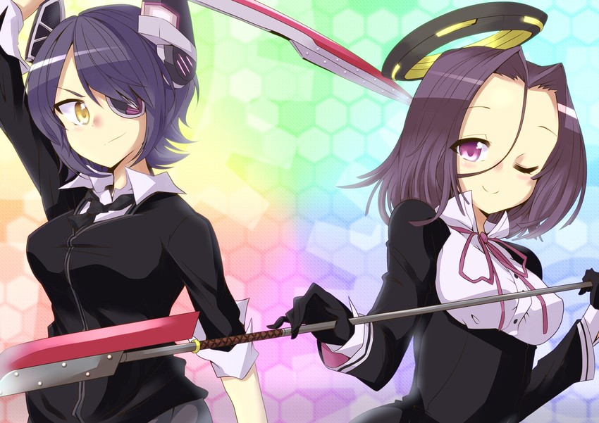 tenryuu and tatsuta (kantai collection) drawn by ksk_(semicha_keisuke)