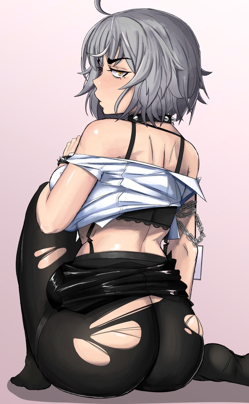 jeanne d'arc alter (fate and 1 more) drawn by kevbot