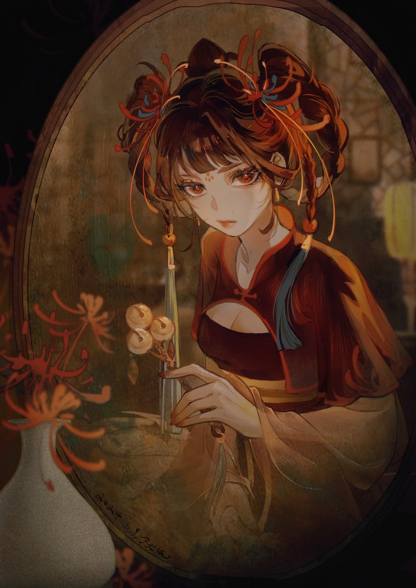 pomegranate cookie (cookie run and 1 more) drawn by shidati