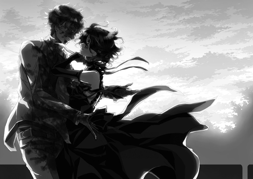 chane laforet and claire stanfield (baccano!) drawn by taeko_(tao)