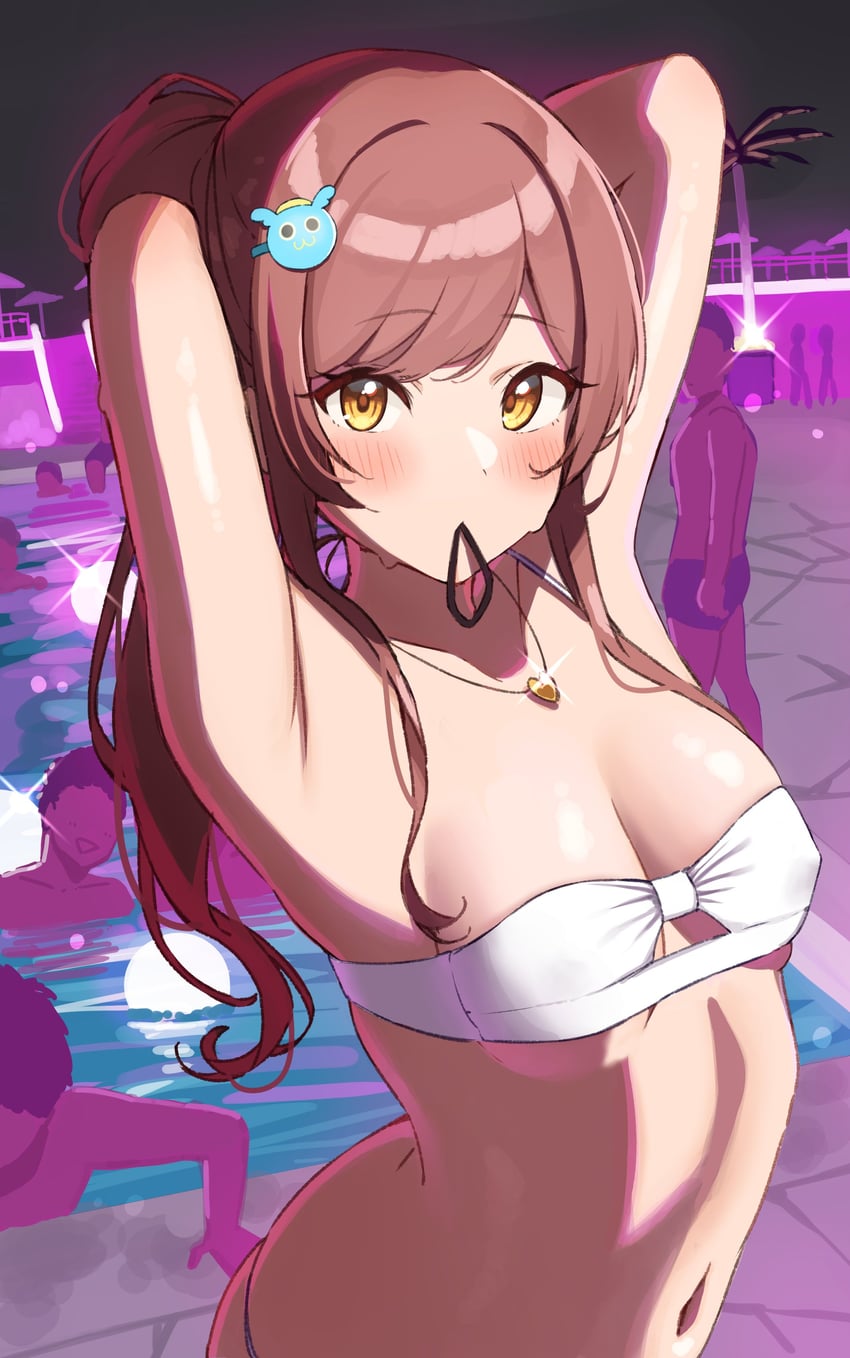 osaki amana (idolmaster and 1 more) drawn by wanimaru