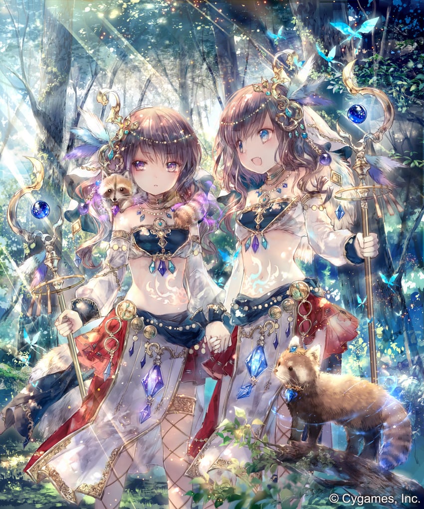 shingeki no bahamut and 1 more drawn by onineko