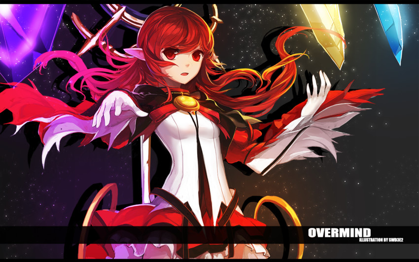 female mage, elementalist, and overmind (dungeon and fighter) drawn by swd3e2