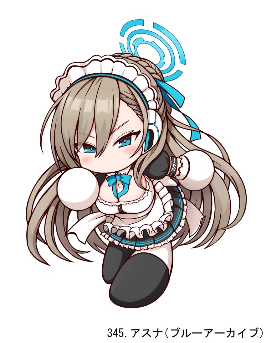 asuna (blue archive and 1 more) drawn by shiroi_tansu
