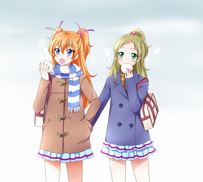 houjou hibiki and minamino kanade (precure and 1 more) drawn by kagami_chihiro