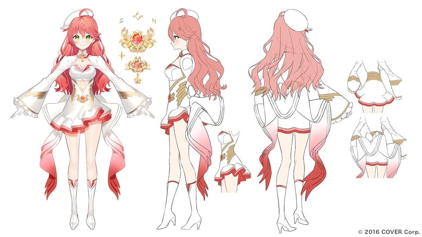 sakura miko (hololive and 1 more) drawn by ancotaku