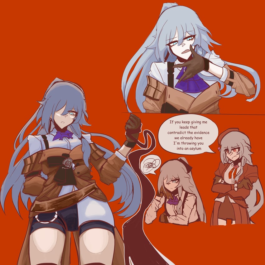 fu hua and herrscher of sentience (honkai and 1 more) drawn by ceoofyatta