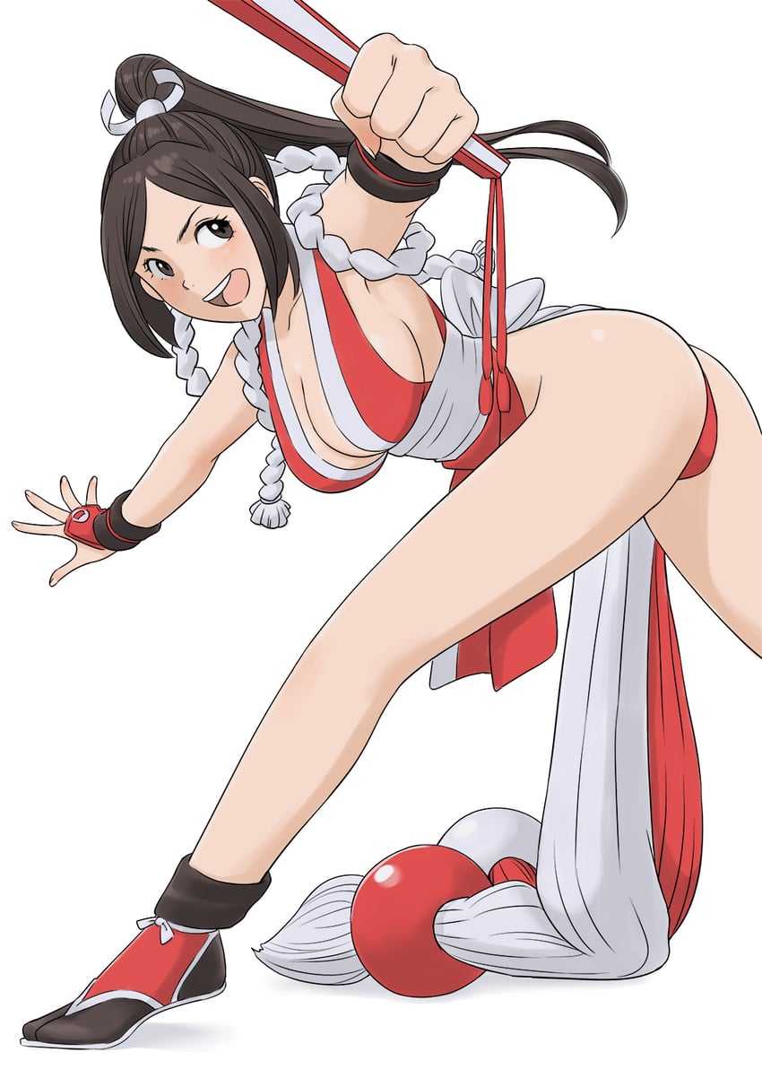 shiranui mai (the king of fighters and 1 more) drawn by shigenobu