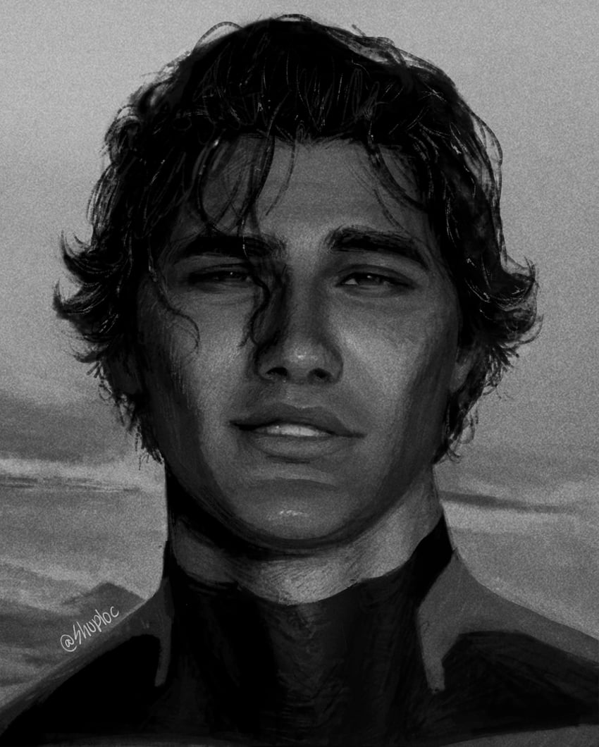 miguel o'hara (marvel and 3 more) drawn by shuploc