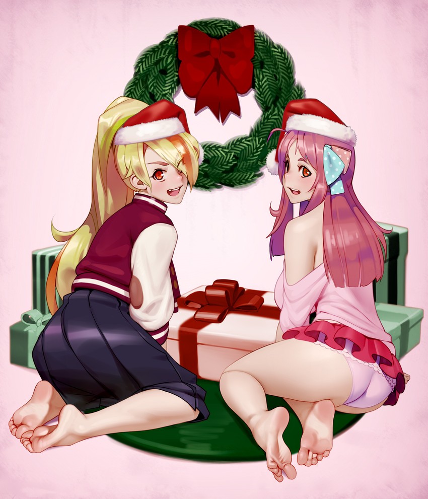 minamoto sakura and nikaidou saki (zombie land saga) drawn by kairunoburogu