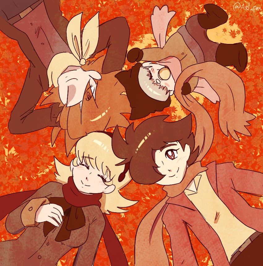 francoise arnoul, shimamura joe, jet link, and ivan whisky (cyborg 009) drawn by axl-fox
