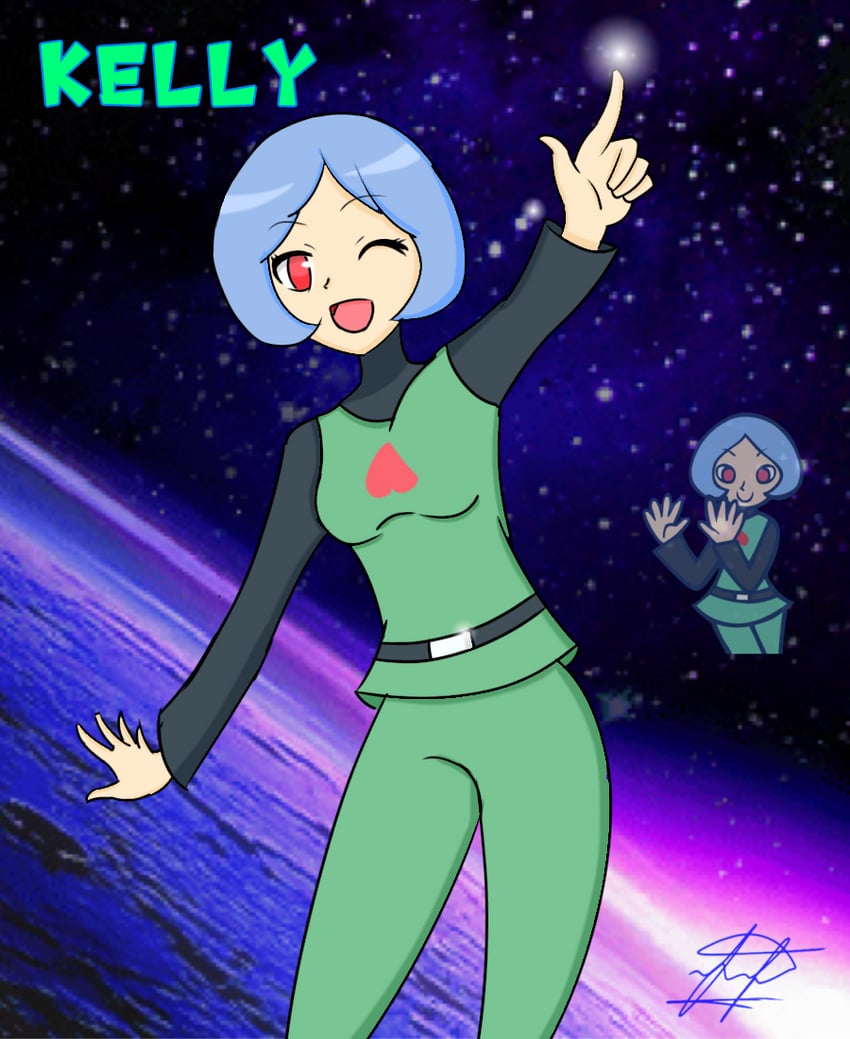 kelly (bemani and 1 more) drawn by kaeya_stollen
