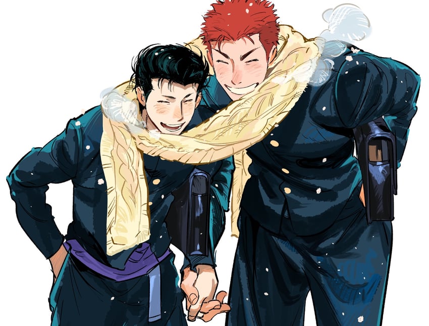 sakuragi hanamichi and mito youhei (slam dunk) drawn by atie1225