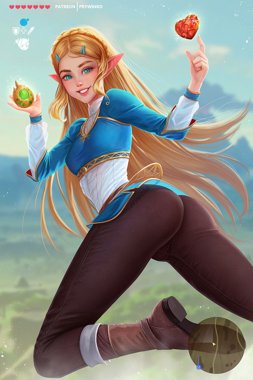 princess zelda (the legend of zelda and 1 more) drawn by prywinko