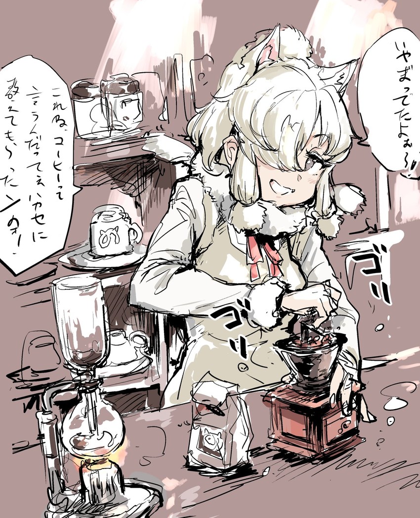 alpaca suri (kemono friends) drawn by osakana_(denpa_yun'yun)
