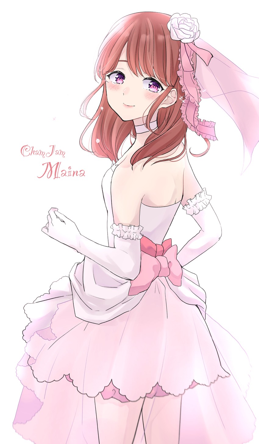 ichii maina (oshi ga budoukan itte kuretara shinu) drawn by maple_(maplesiroop)