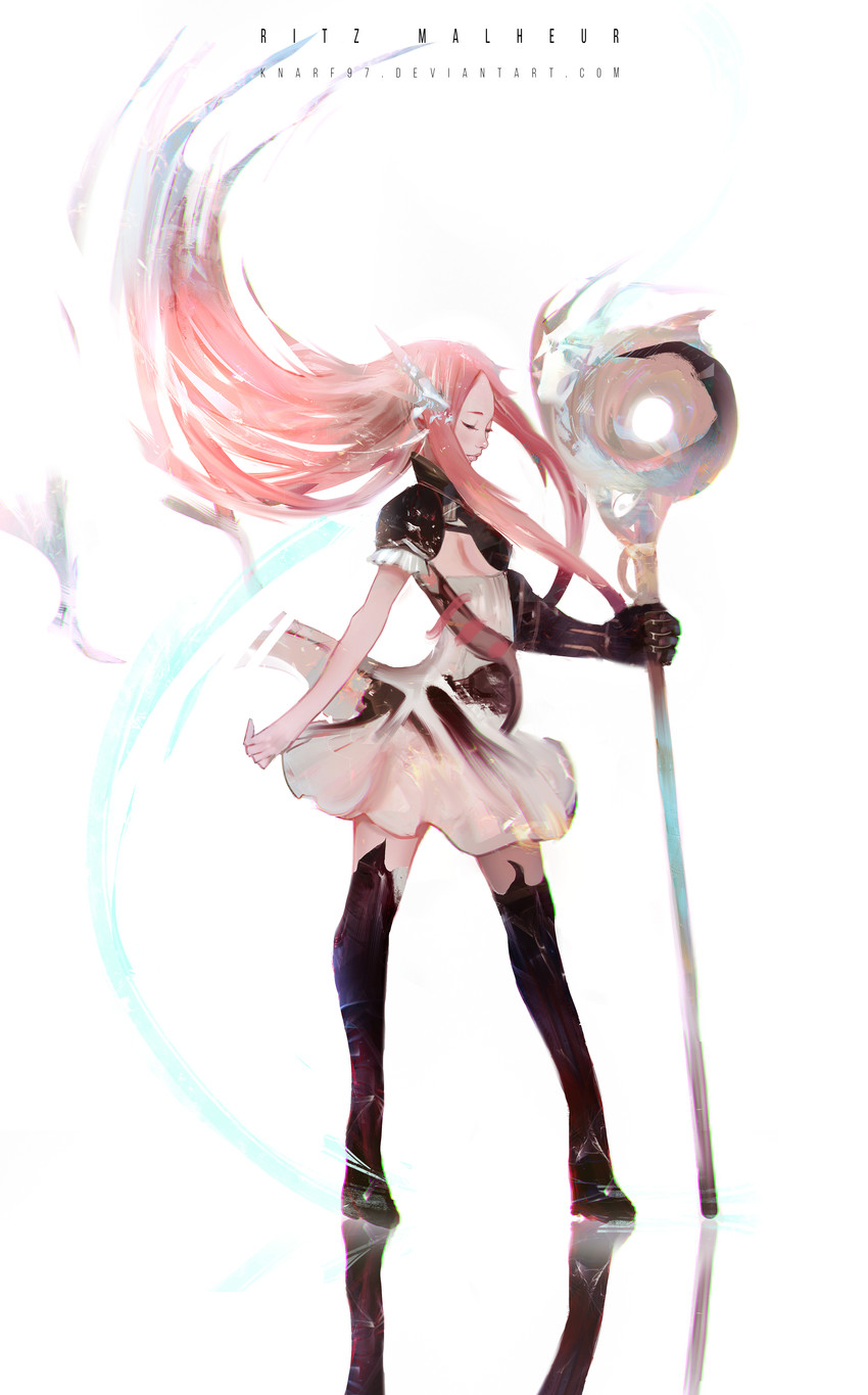 ritz malheur (final fantasy and 2 more) drawn by dio_knarf