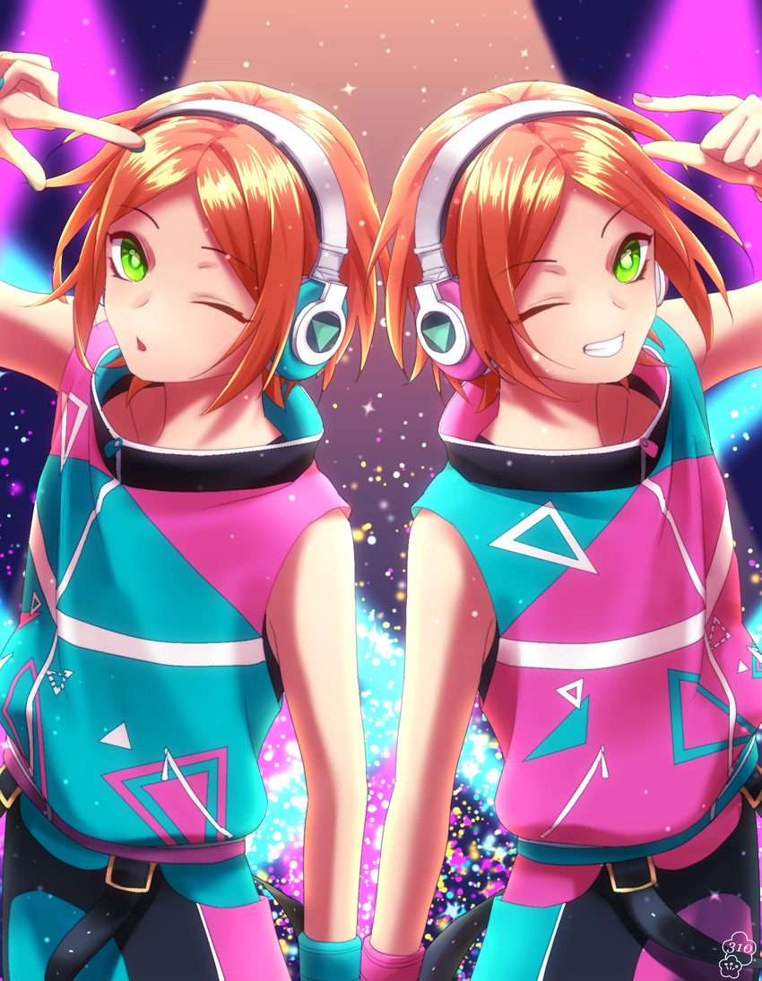 aoi hinata and aoi yuta (ensemble stars!) drawn by sato_(satos275)
