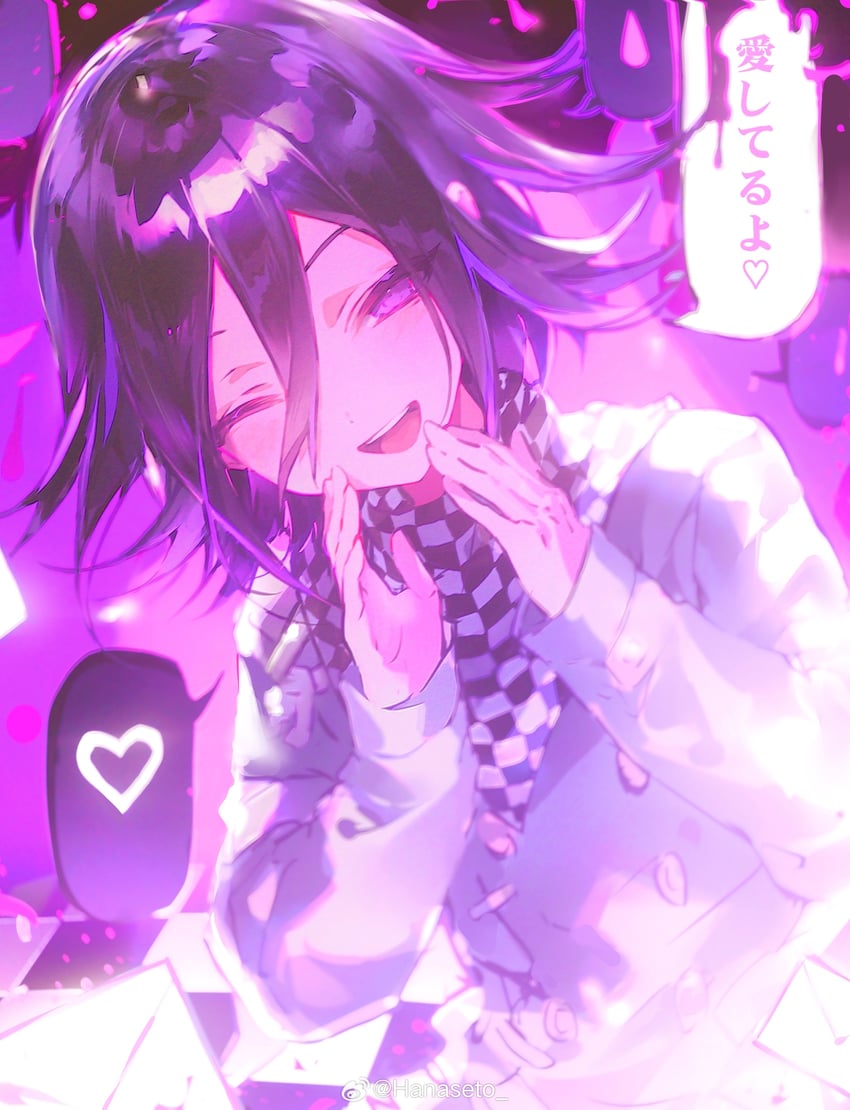oma kokichi (danganronpa and 1 more) drawn by hanaseto