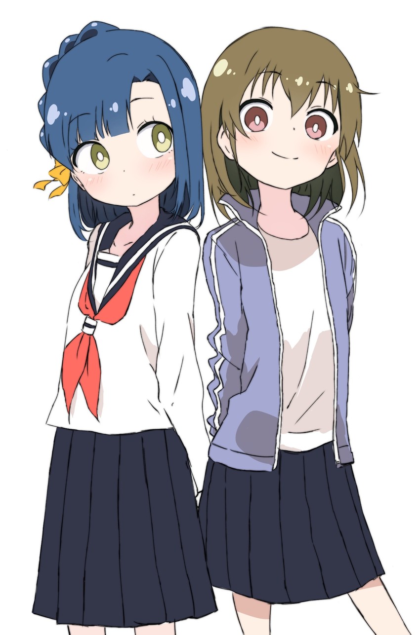 nanao yuriko and nagayoshi subaru (idolmaster and 1 more) drawn by boukyaku_wako