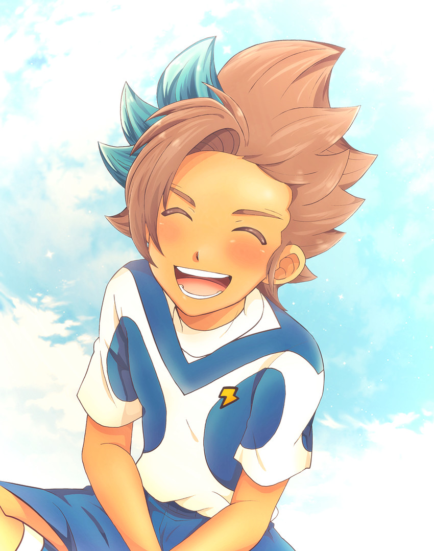 matatagi hayato (inazuma eleven and 2 more) drawn by bou_erika