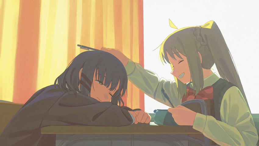 ijichi nijika and yamada ryo (bocchi the rock!) drawn by jiankun_yu