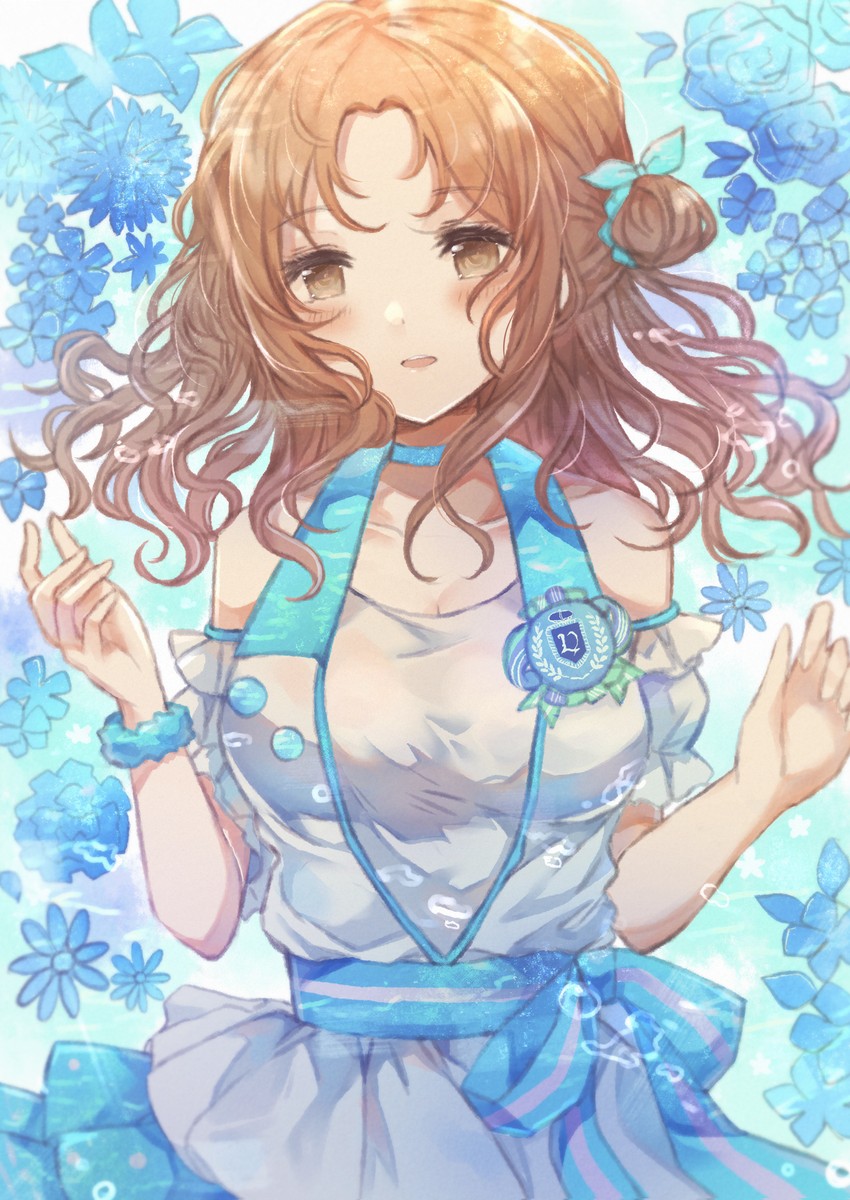 ichikawa hinana (idolmaster and 1 more) drawn by namamake
