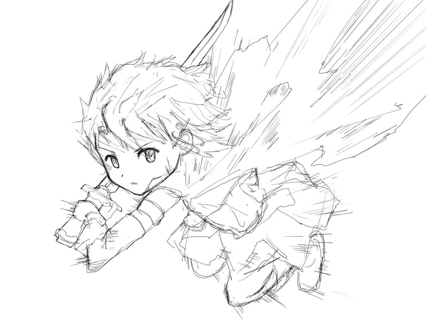 miki sayaka (mahou shoujo madoka magica) drawn by ukag_mdmg