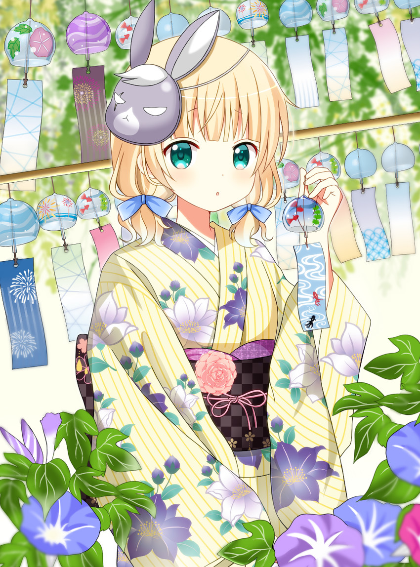kirima syaro and wild geese (gochuumon wa usagi desu ka?) drawn by ryoutan