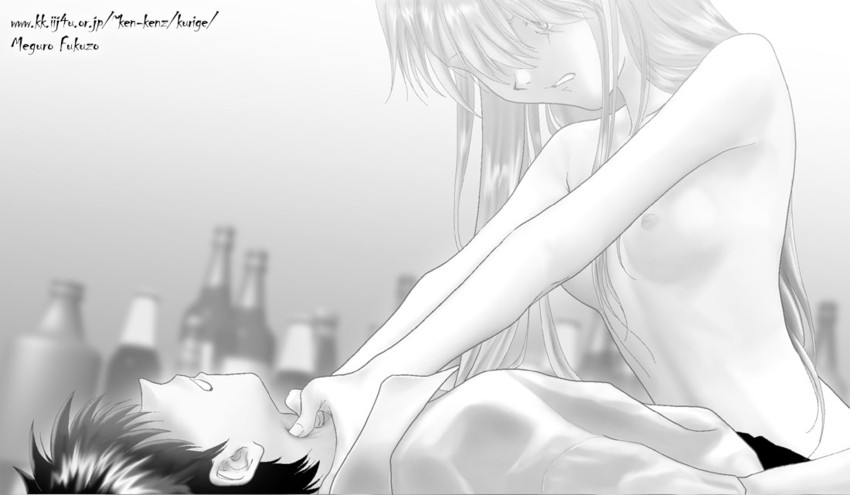 souryuu asuka langley and ikari shinji (neon genesis evangelion) drawn by meguro_fukuzou