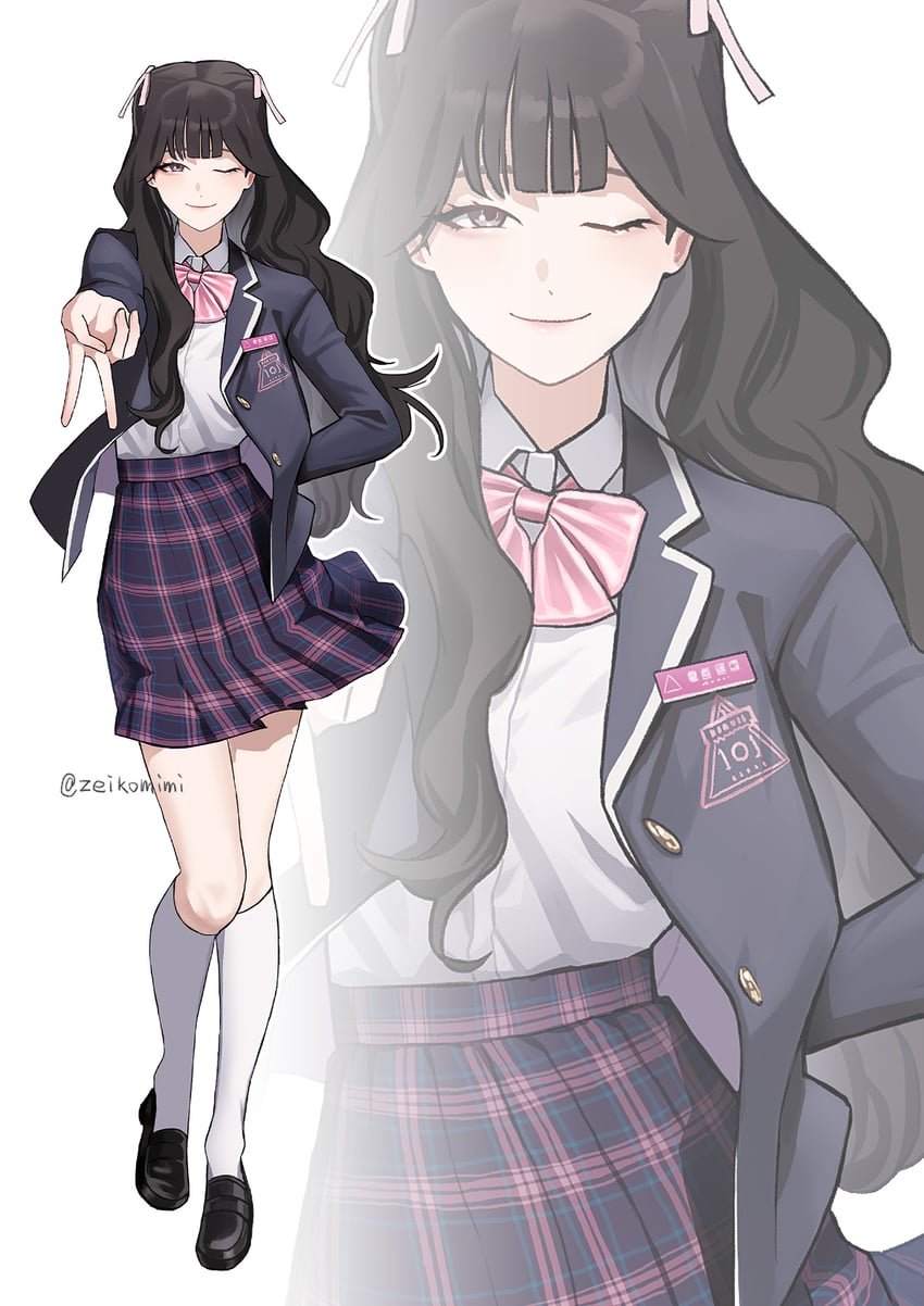 takami ayane (real life and 2 more) drawn by zeikomimi