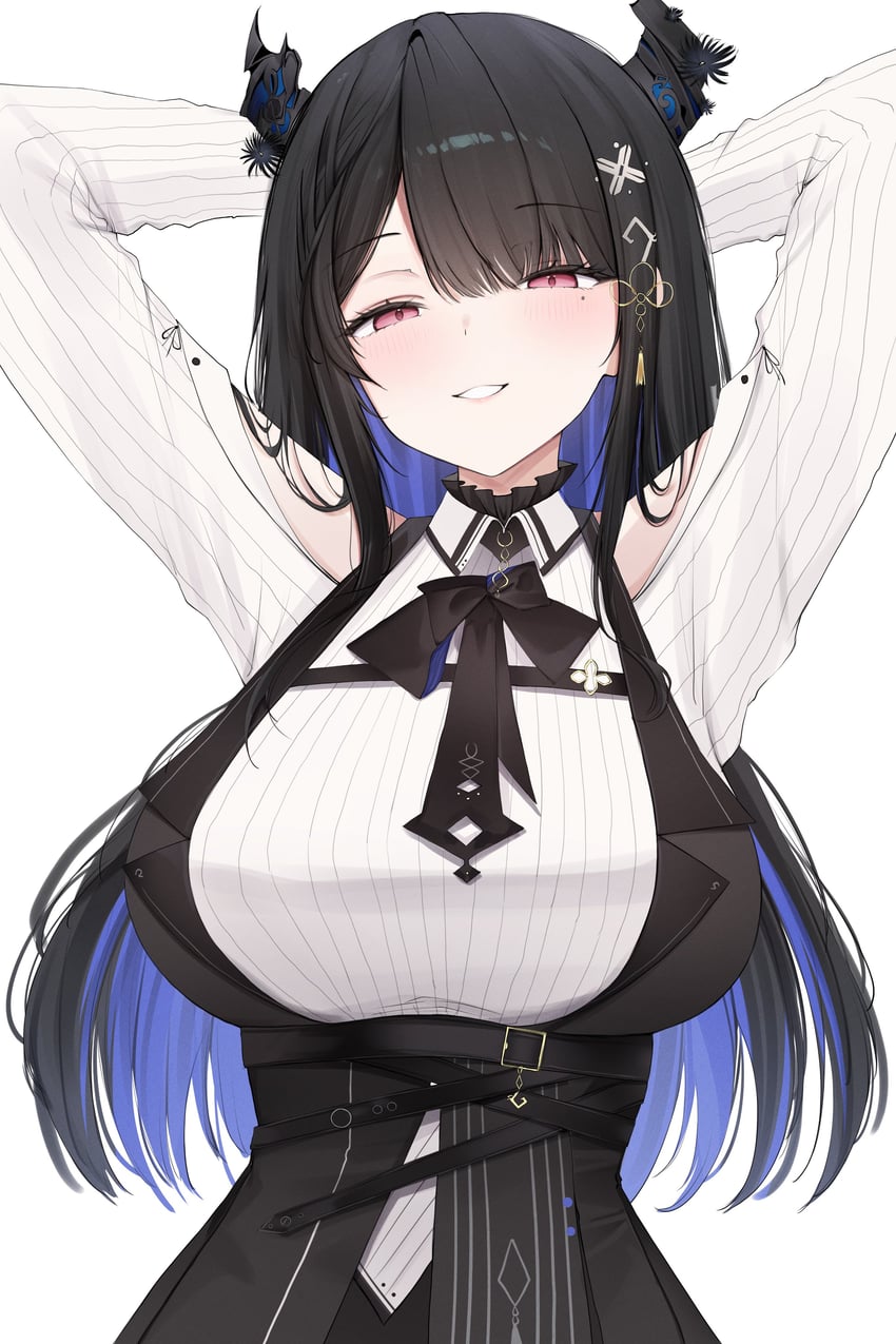 nerissa ravencroft (hololive and 1 more) drawn by yumiewuri