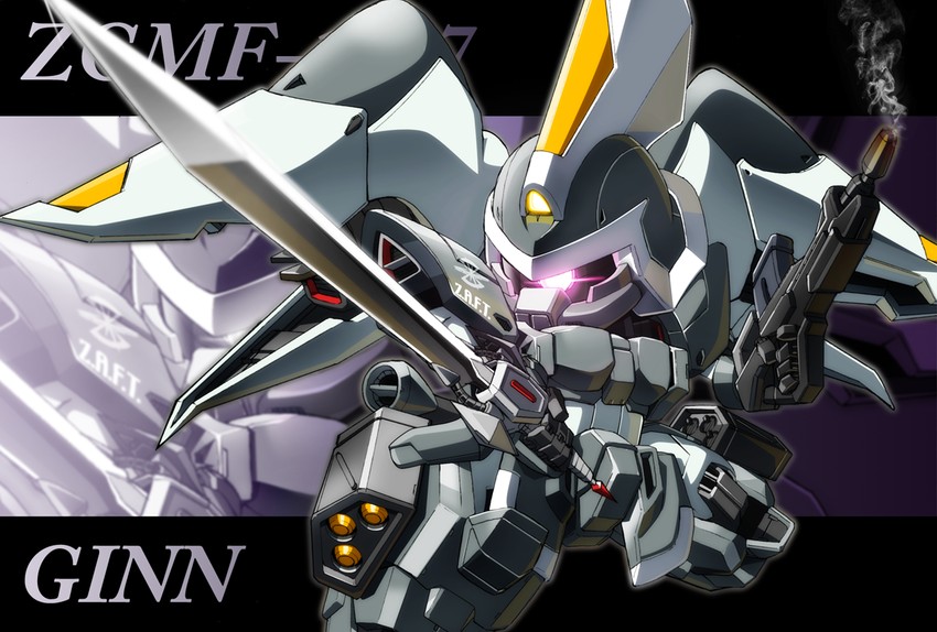 ginn (gundam and 2 more) drawn by kaz_(kaz323)