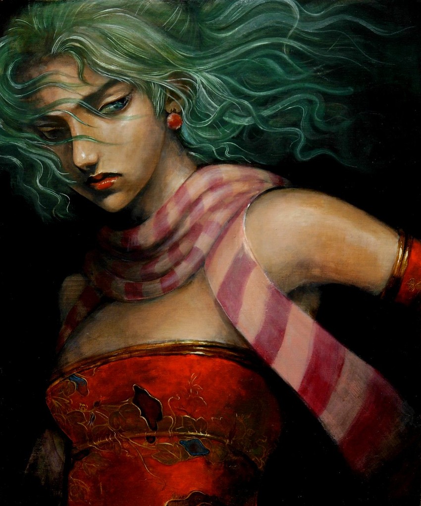 terra branford (final fantasy and 1 more) drawn by ameyama_denshin