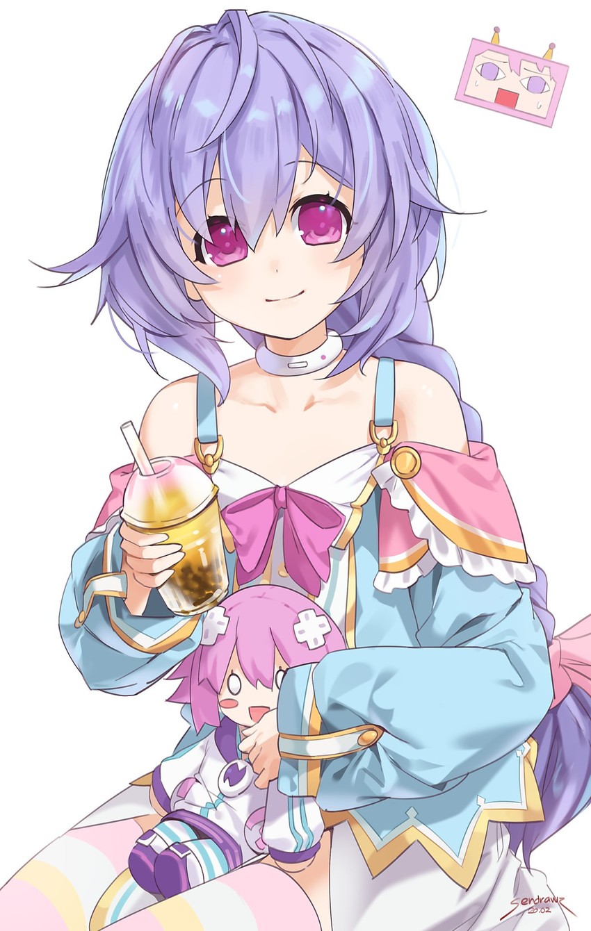 pururut (neptune and 1 more) drawn by sendo_(sendrawz)