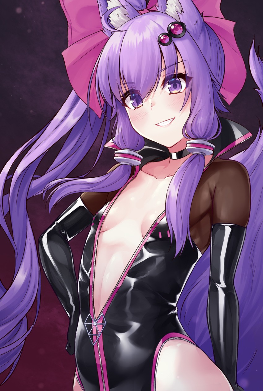 tamamo, yuzuki yukari, and koyanskaya (fate and 2 more) drawn by tenneko_yuuri