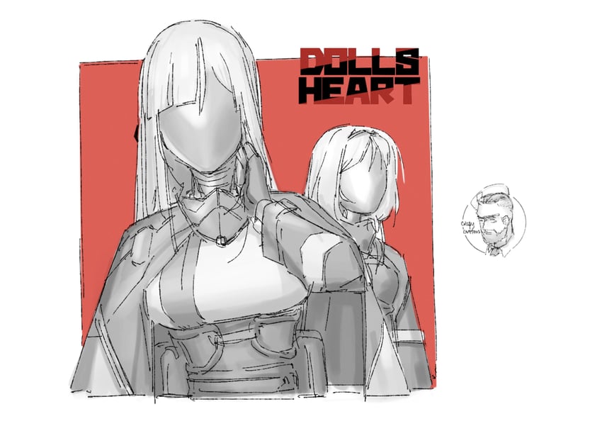 ak-12, an-94, right, and left (girls' frontline and 1 more) drawn by emile_aoi