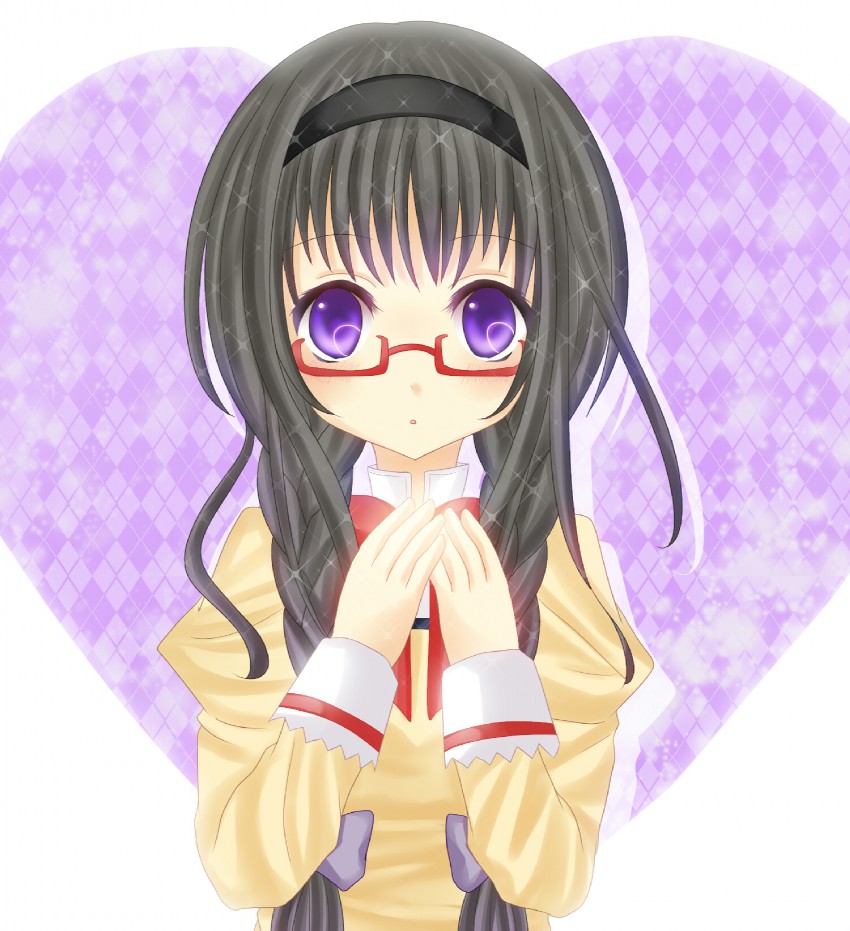 akemi homura (mahou shoujo madoka magica) drawn by hinaka_8910