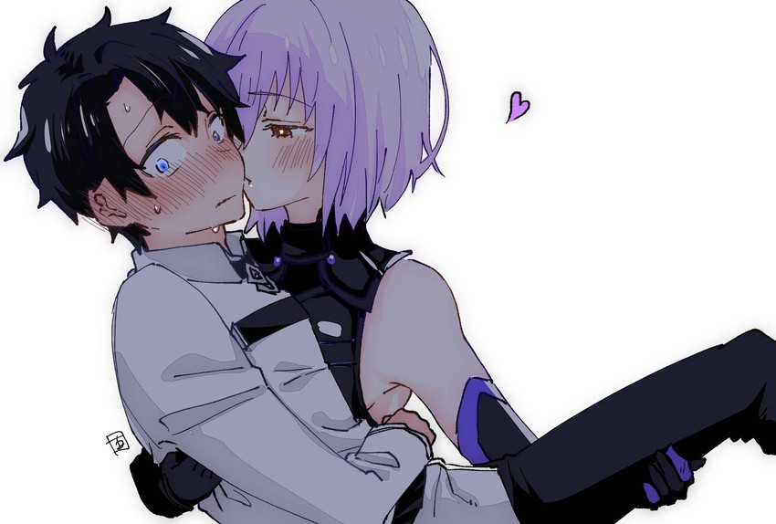 mash kyrielight and fujimaru ritsuka (fate and 1 more) drawn by sister_of_brother