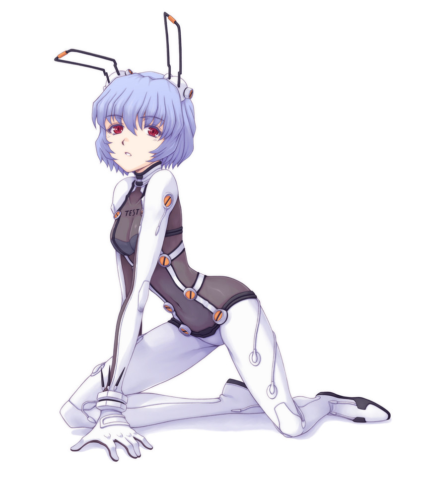 ayanami rei (neon genesis evangelion and 2 more) drawn by orebalgum