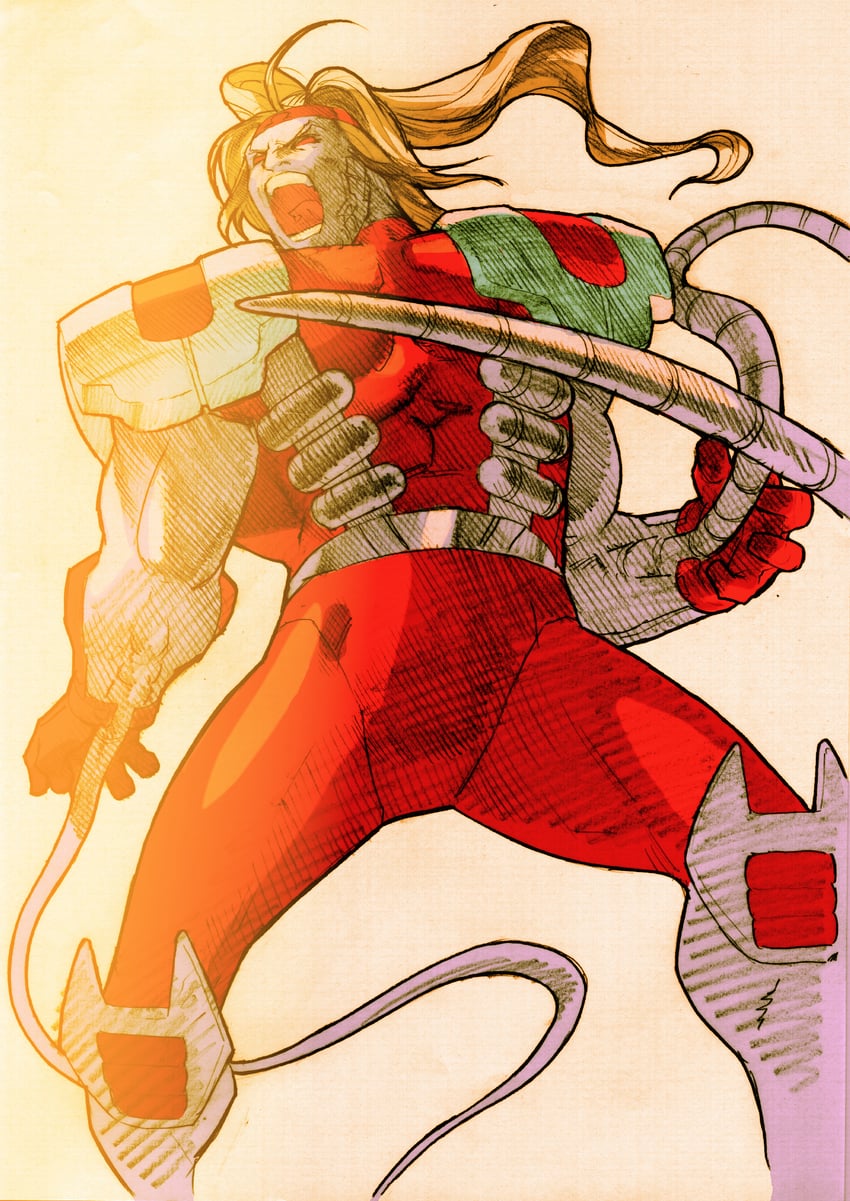 omega red (marvel and 4 more) drawn by bengus