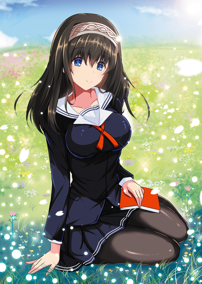 sagisawa fumika and kasumigaoka utaha (idolmaster and 2 more) drawn by shailiar