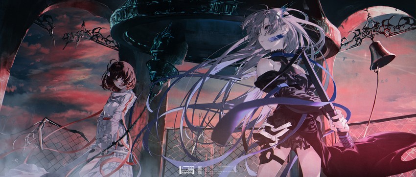 yomi and kasuka (original and 1 more) drawn by rolua