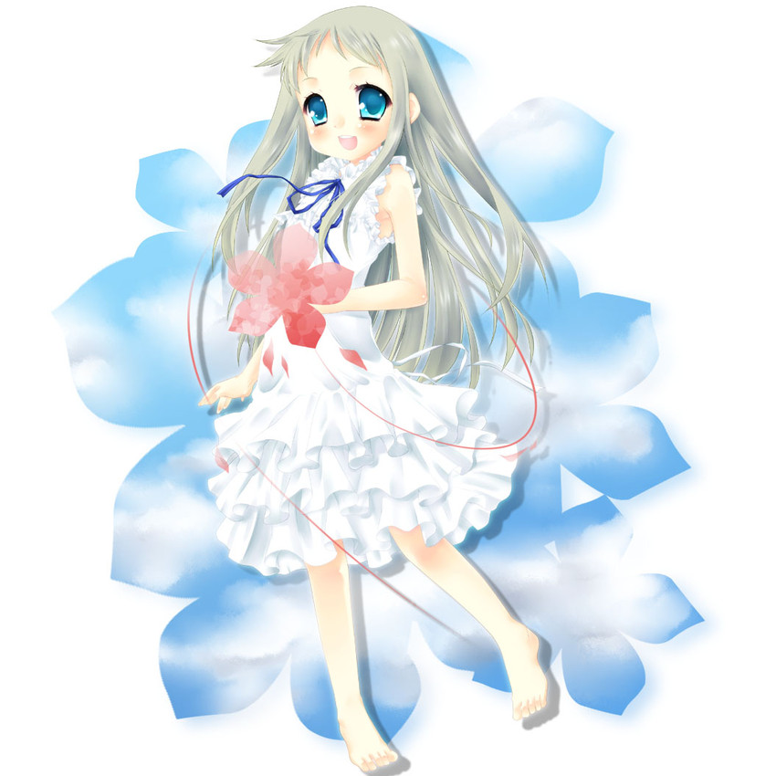 honma meiko (ano hi mita hana no namae wo bokutachi wa mada shiranai.) drawn by hiroposo