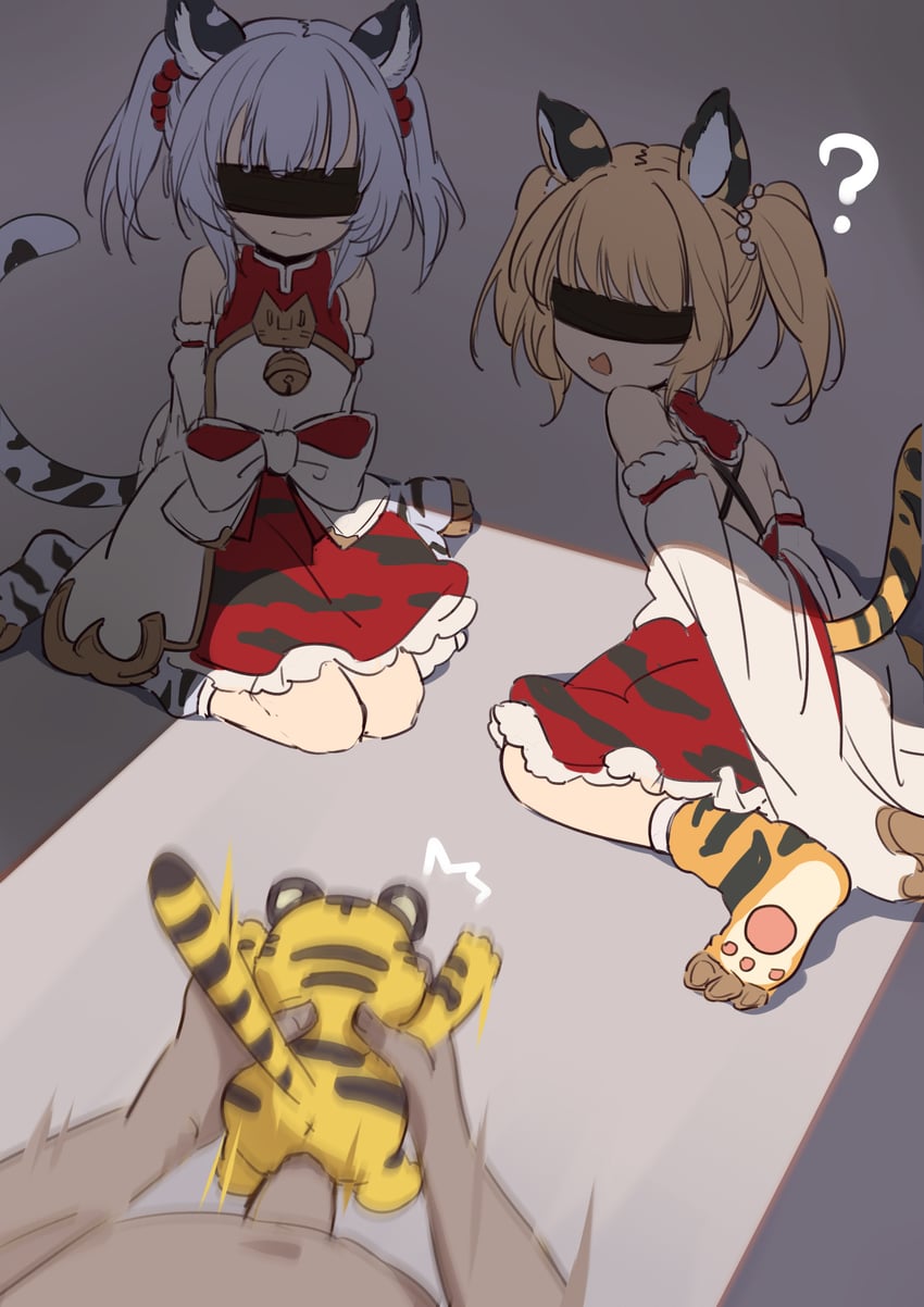 bai, huang, and laolao (granblue fantasy) drawn by shio_(shiofeifei)