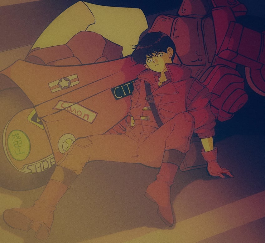kaneda shoutarou (akira and 1 more) drawn by pikurusu